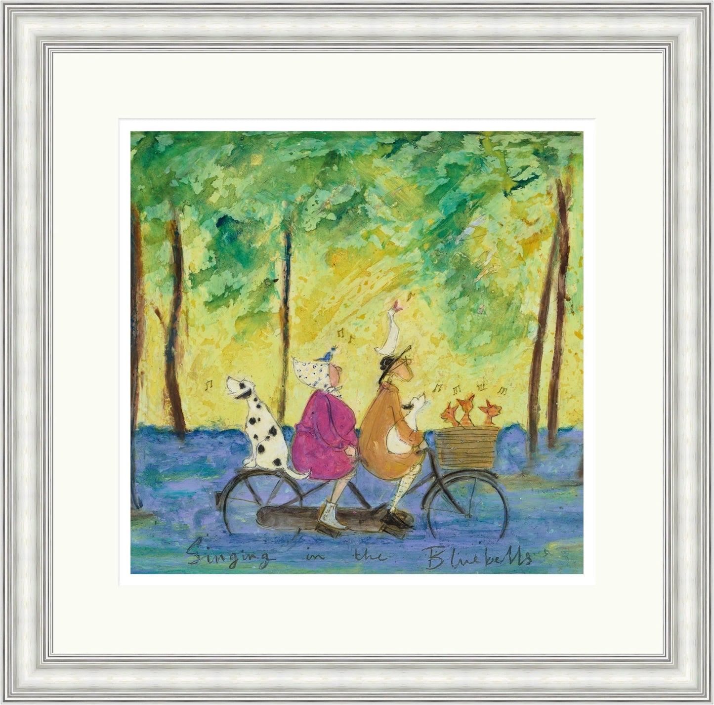 Singing in the Bluebells by Sam Toft