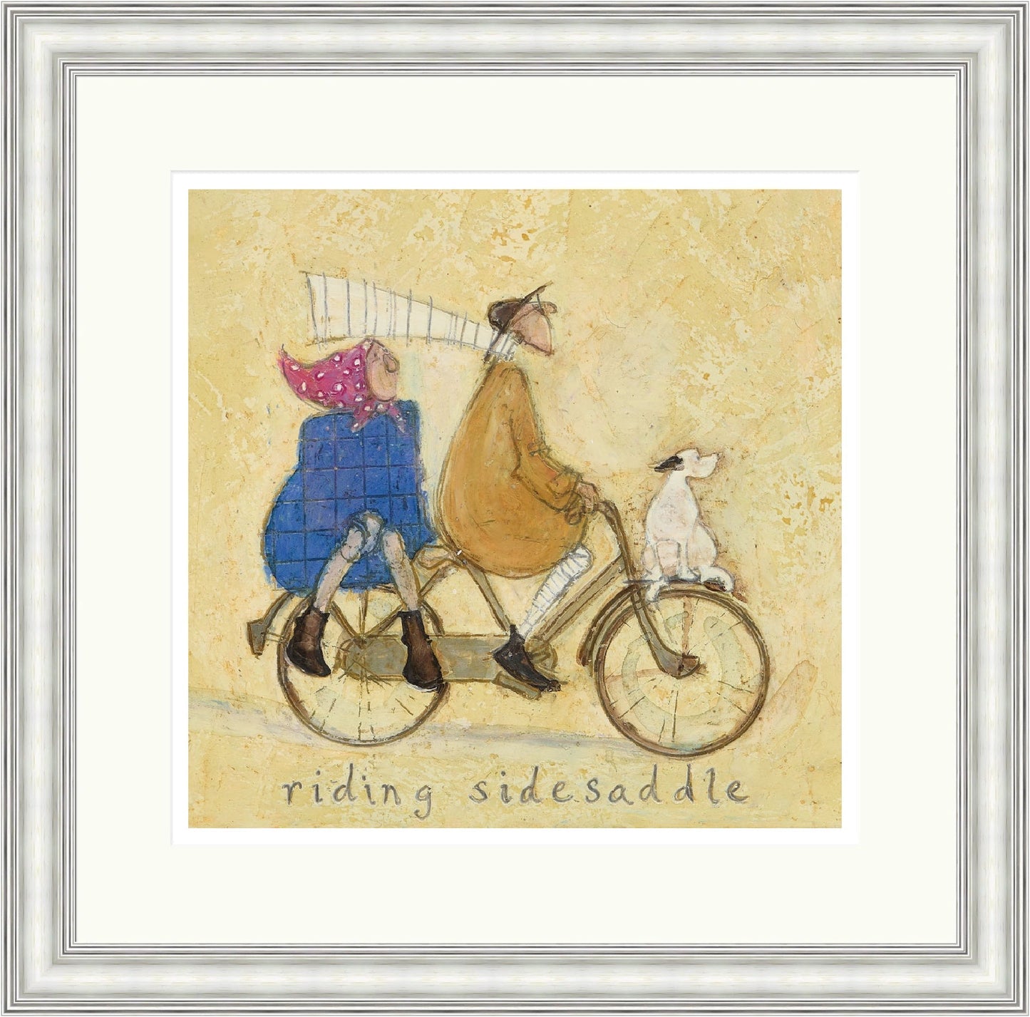 Riding Side Saddle by Sam Toft