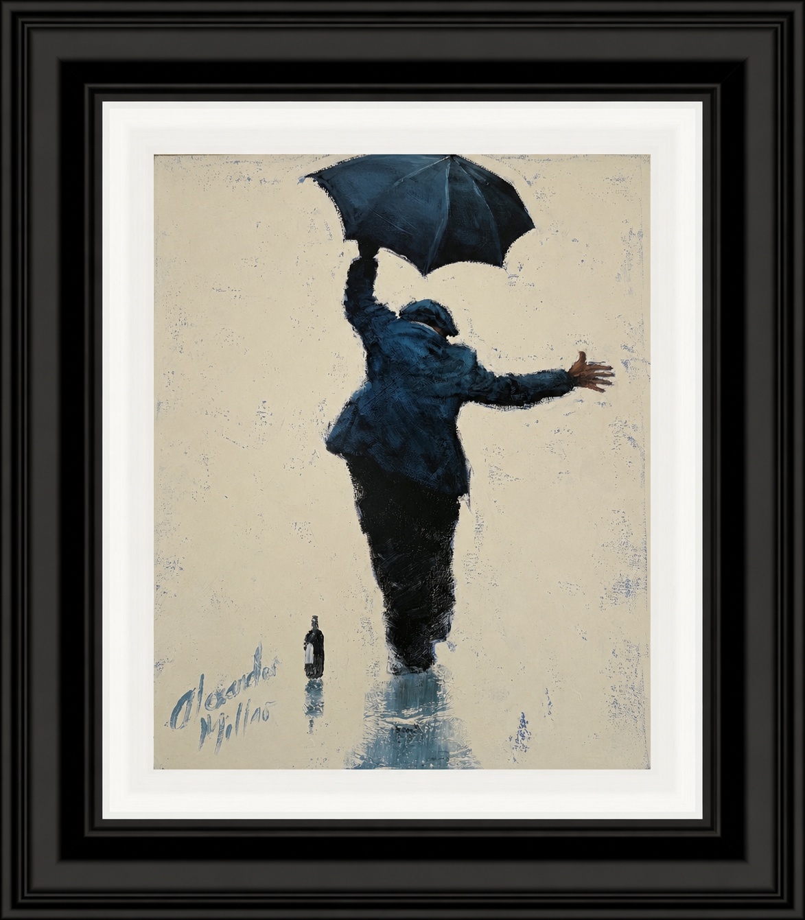Singin' in the Rain by Alexander Millar Framed Wall Art Print