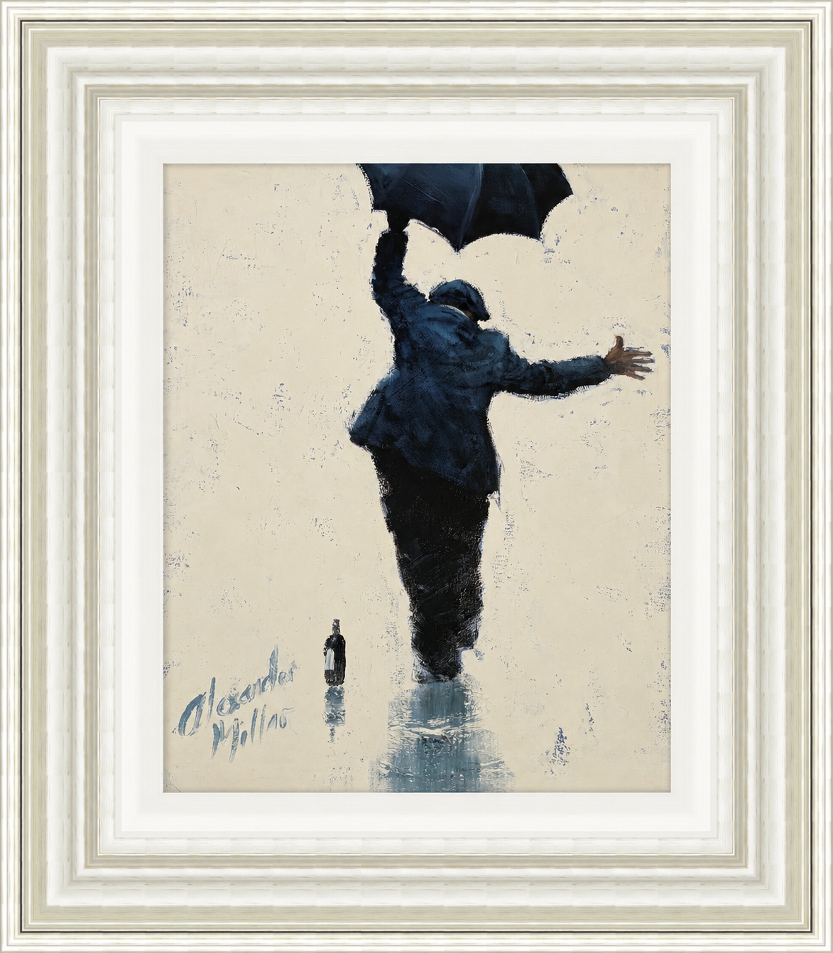 Singin' in the Rain by Alexander Millar Framed Wall Art Print