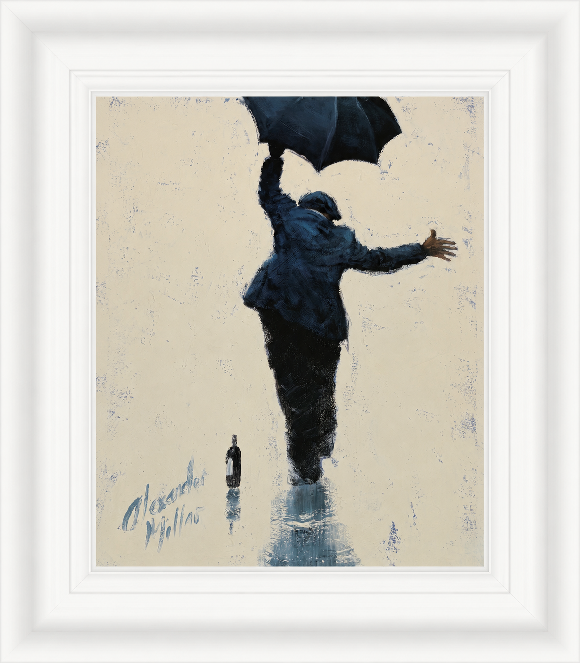 Singin' in the Rain by Alexander Millar Framed Wall Art Print