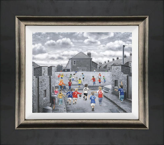 The World in Motion Limited Edition Framed Canvas by Leigh Lambert