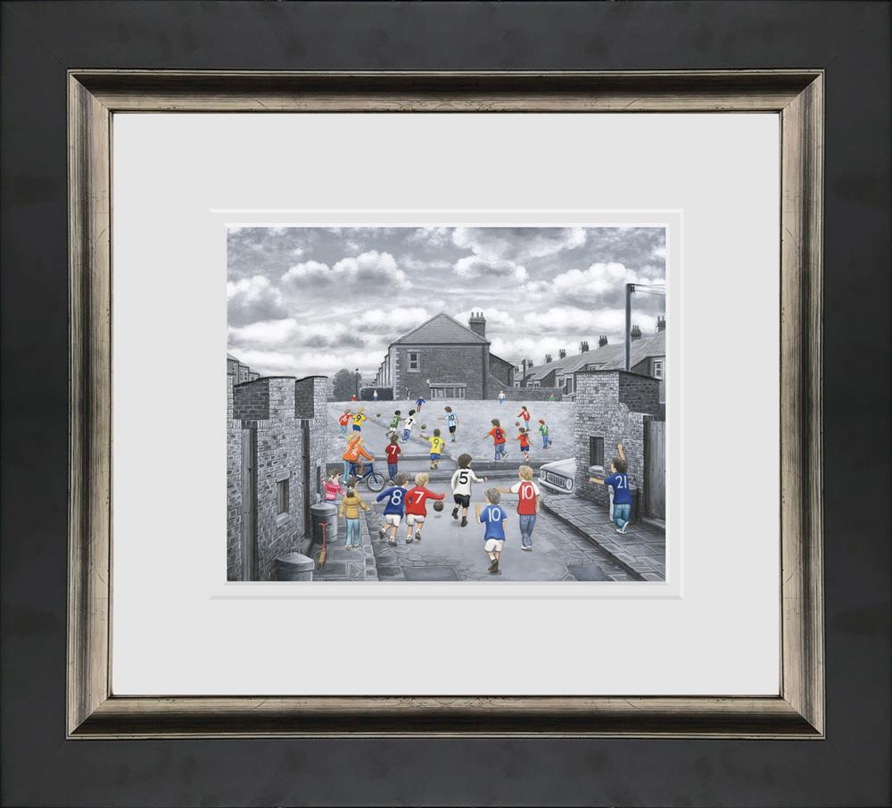 World in Motion Signed Limited Edition Framed Art Print by Leigh Lambert