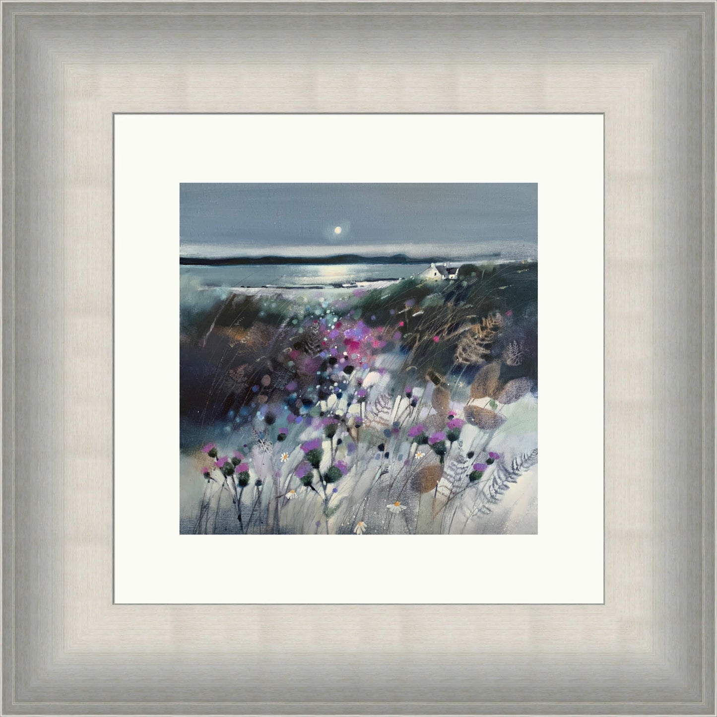Thistles, Kintyre by Emma S Davis