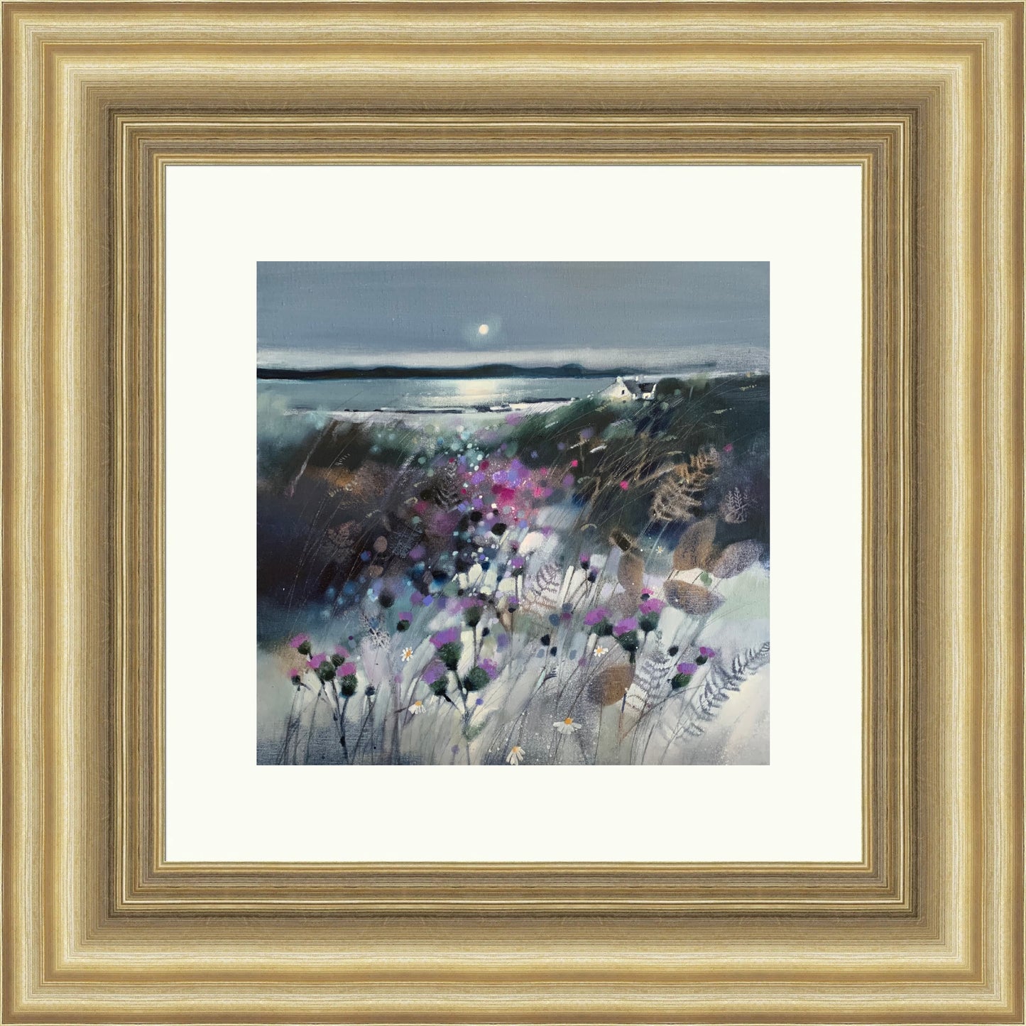 Thistles, Kintyre by Emma S Davis