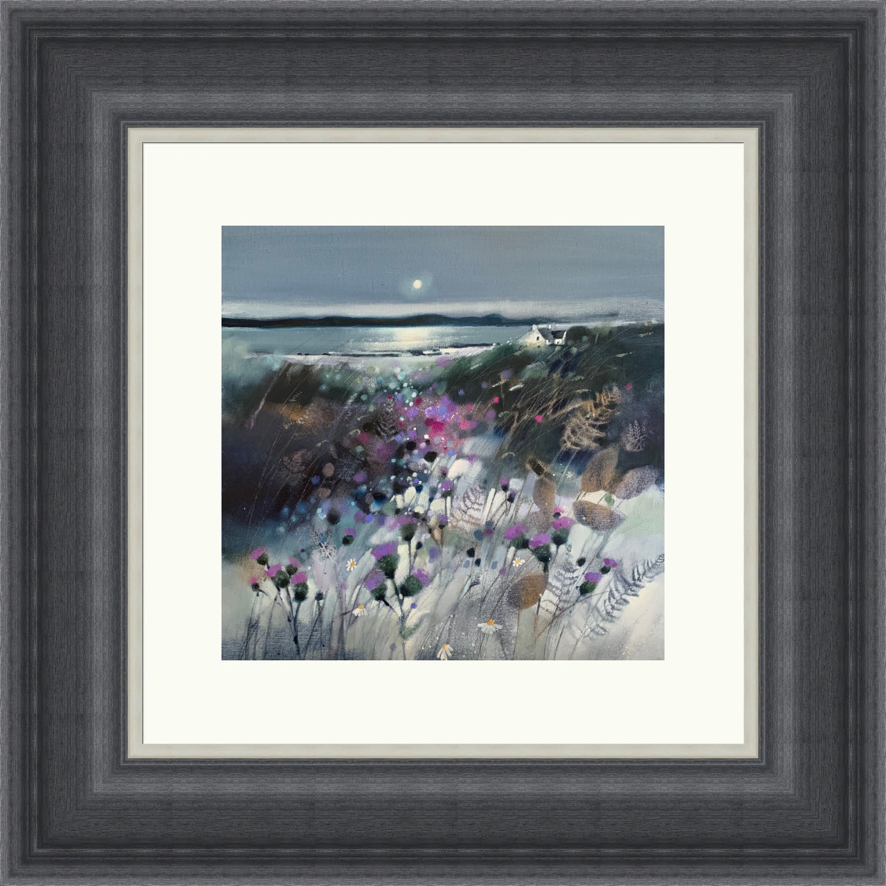 Thistles, Kintyre by Emma S Davis