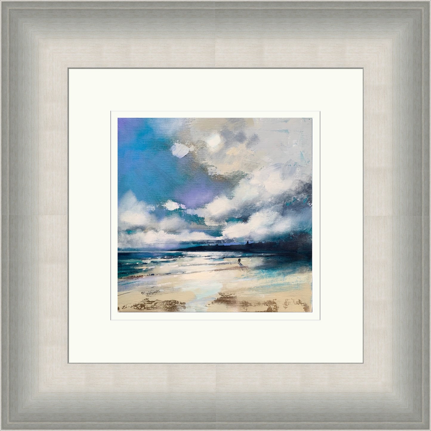 Tides Out, West Sands, St Andrews (Signed Limited Edition) by Emma S Davis