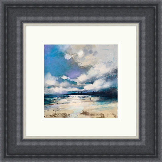 Tides Out, West Sands, St Andrews (Signed Limited Edition) by Emma S Davis