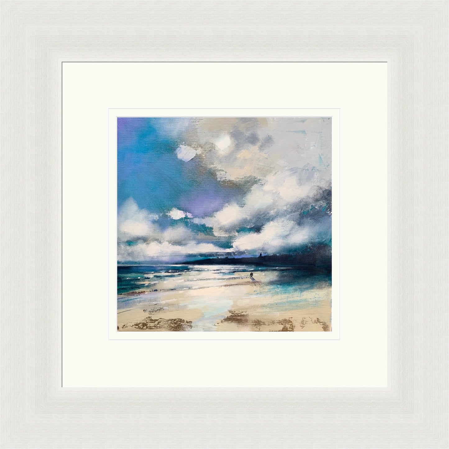Tides Out, West Sands, St Andrews (Signed Limited Edition) by Emma S Davis