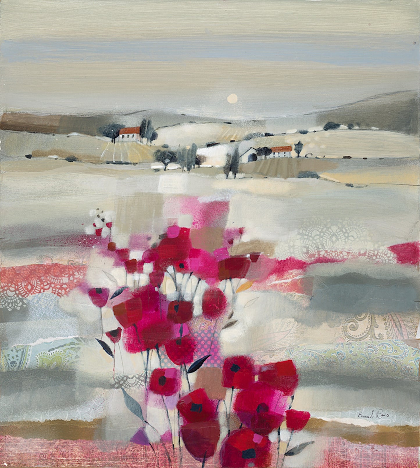 Tuscan Moon (Signed Limited Edition) by Emma S Davis