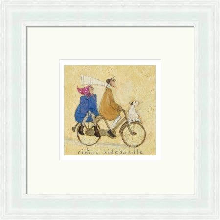 Riding Side Saddle by Sam Toft