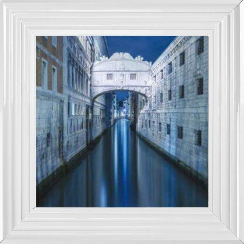 Bridge of Sighs in Blue