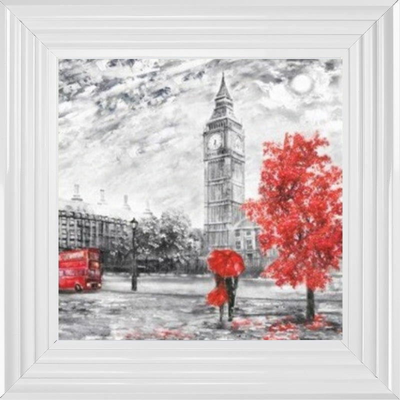 London Blossoms in Red 2