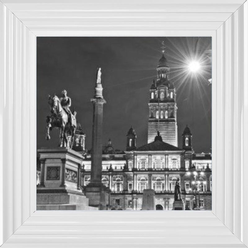 George Square, Glasgow - Black and White
