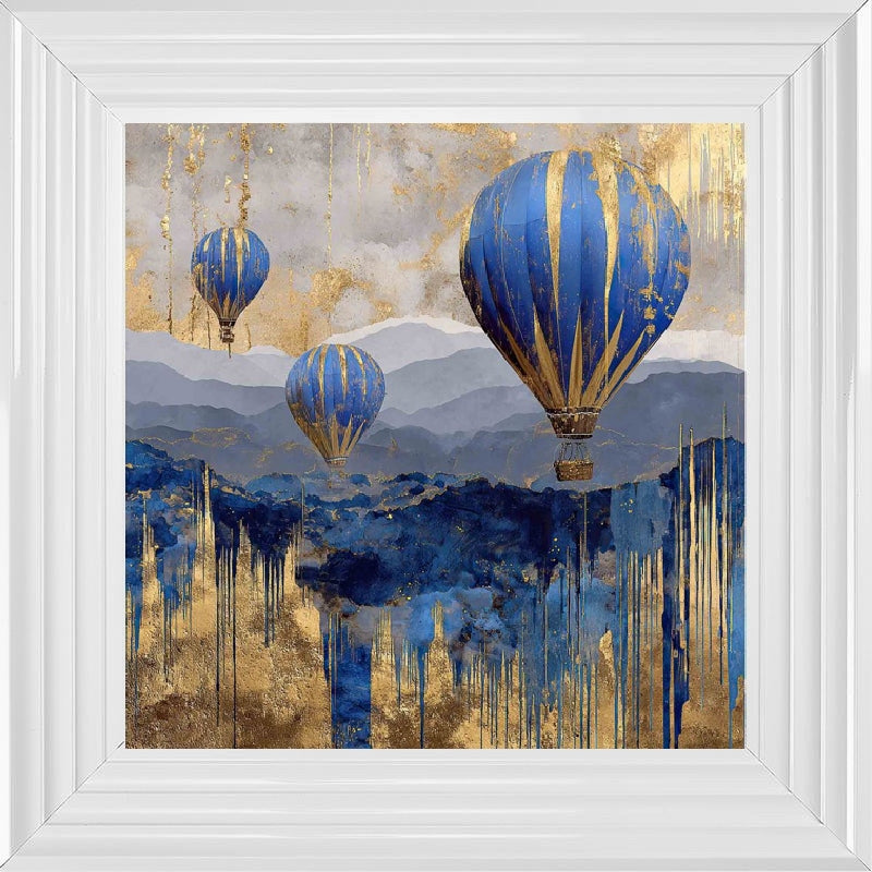 Blue & Gold Balloons