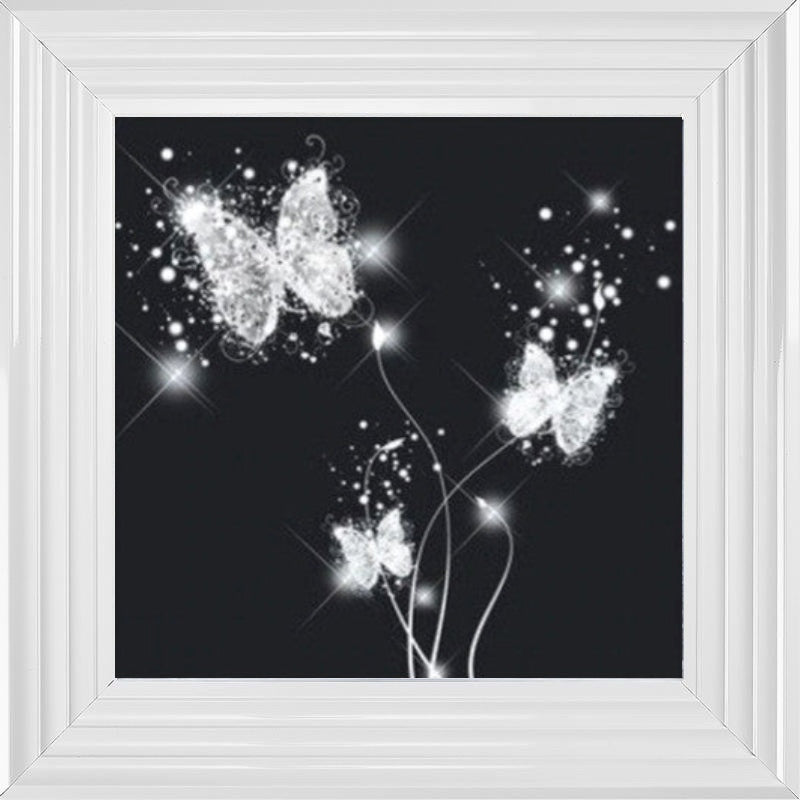 Black and White Butterflies