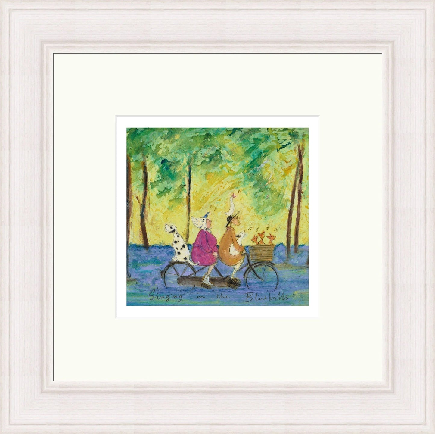 Singing in the Bluebells by Sam Toft