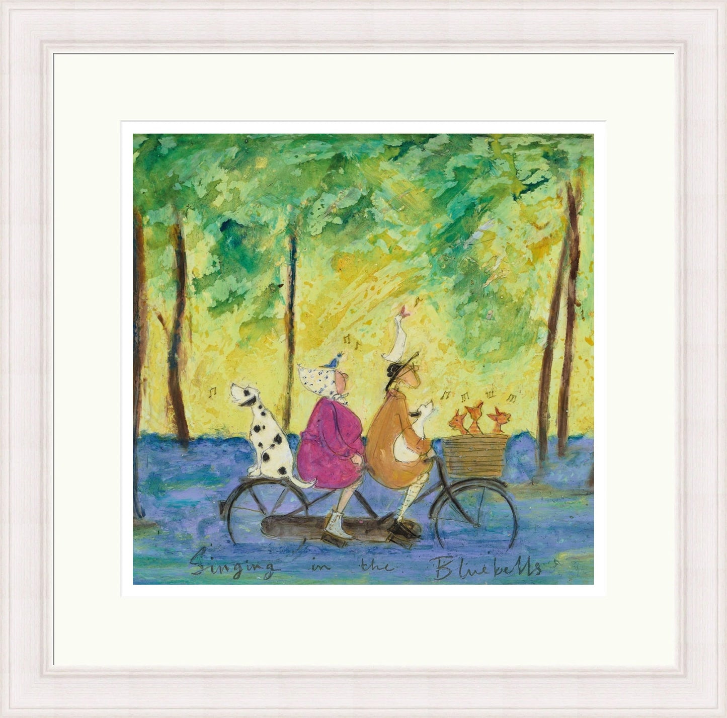 Singing in the Bluebells by Sam Toft