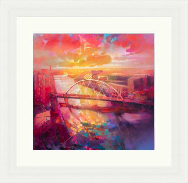 Clyde Arc Bridge (Signed & Numbered Limited Edition) by Scott Naismith