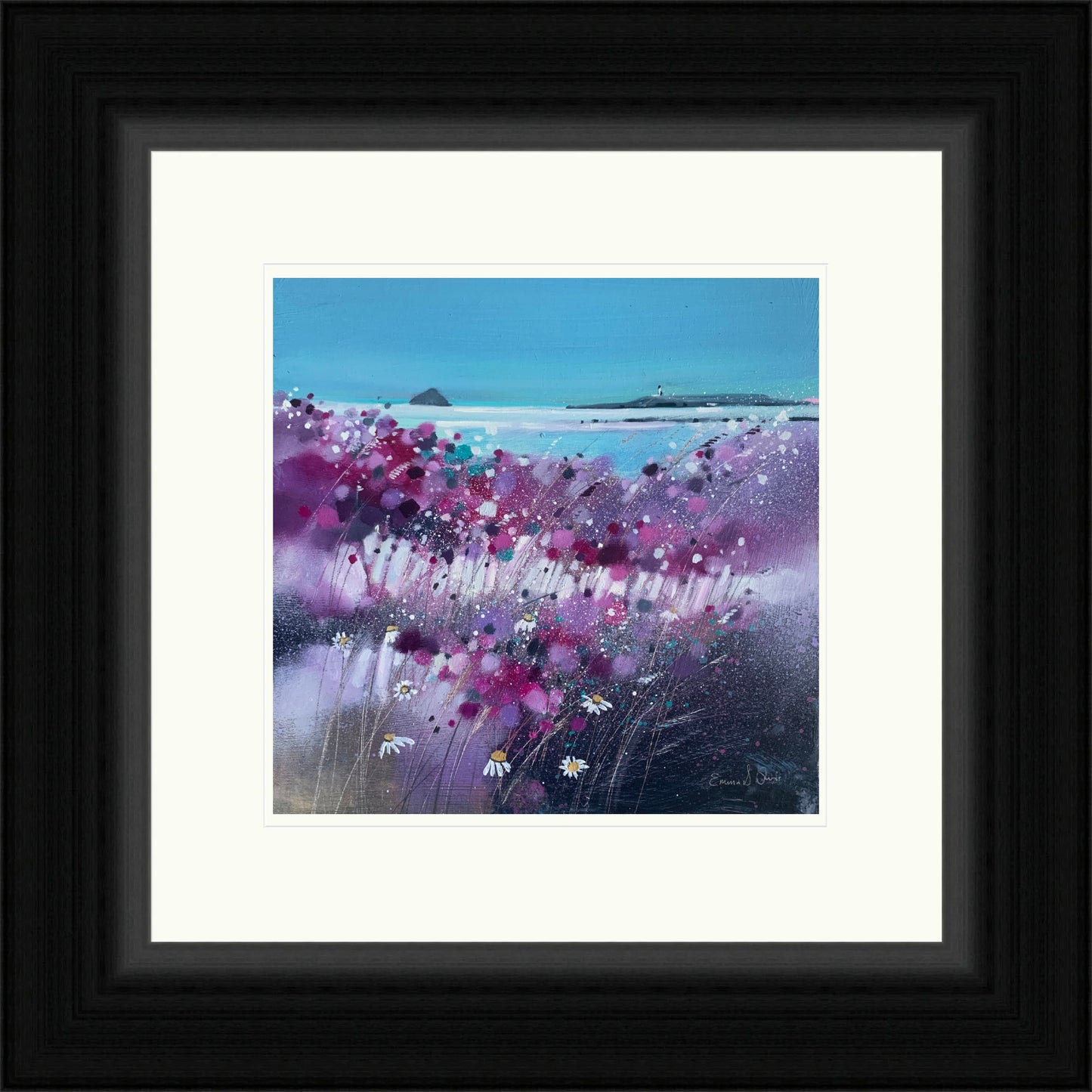 Wildflowers, Kildonan Arran by Emma S Davis