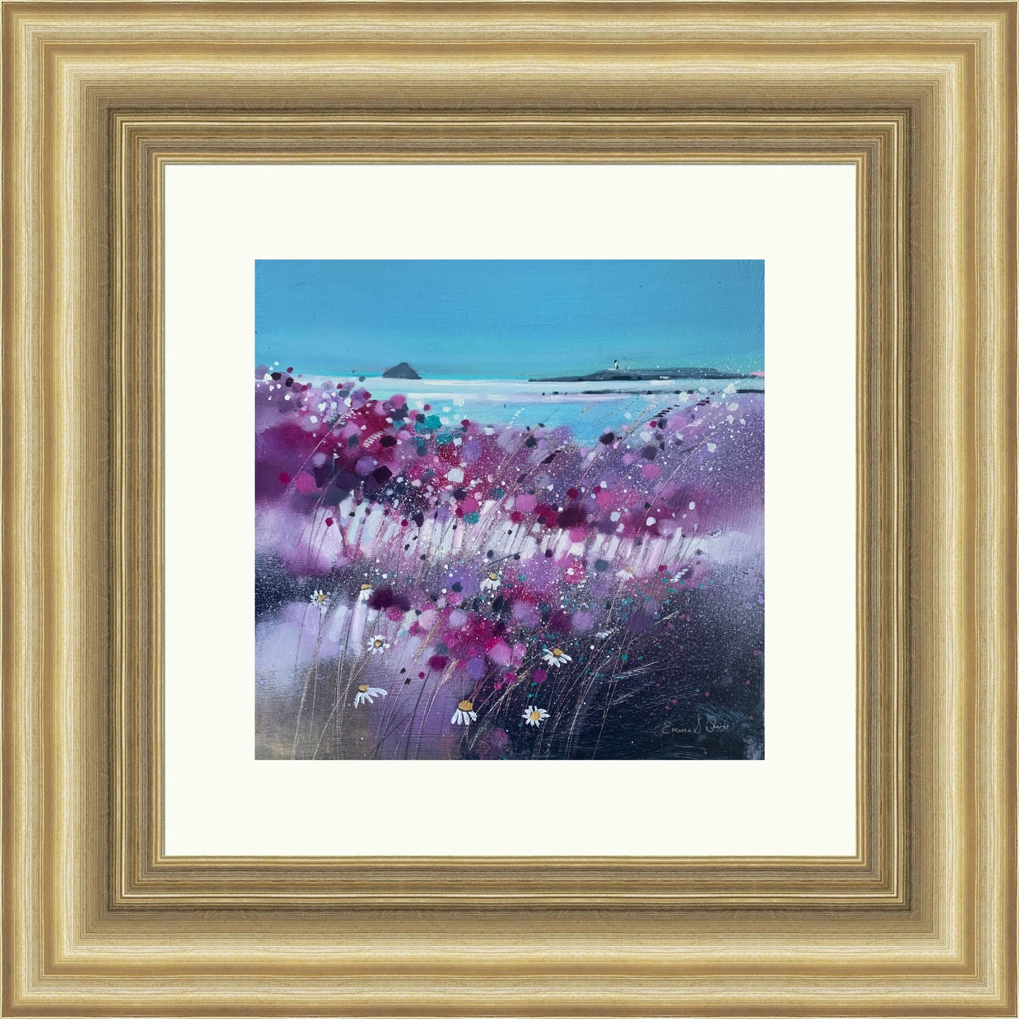 Wildflowers, Kildonan Arran by Emma S Davis