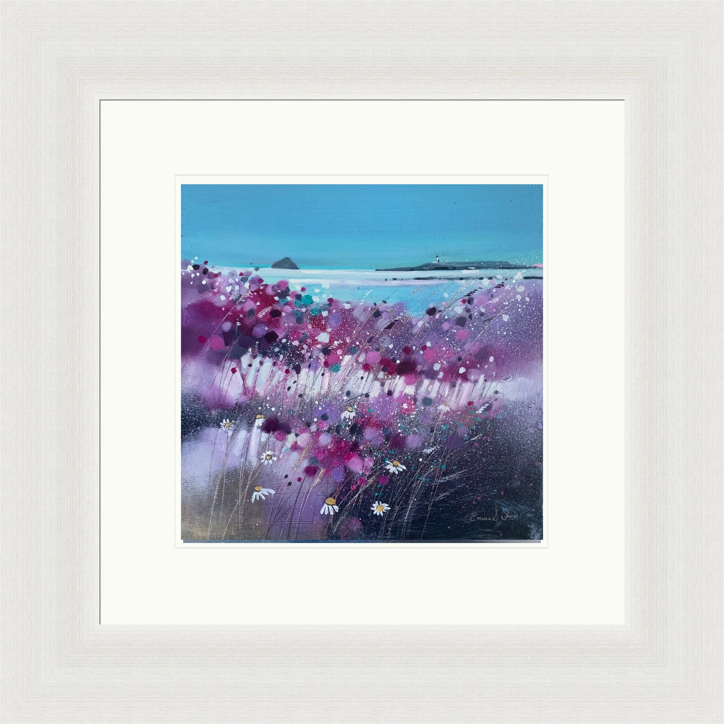 Wildflowers, Kildonan Arran by Emma S Davis