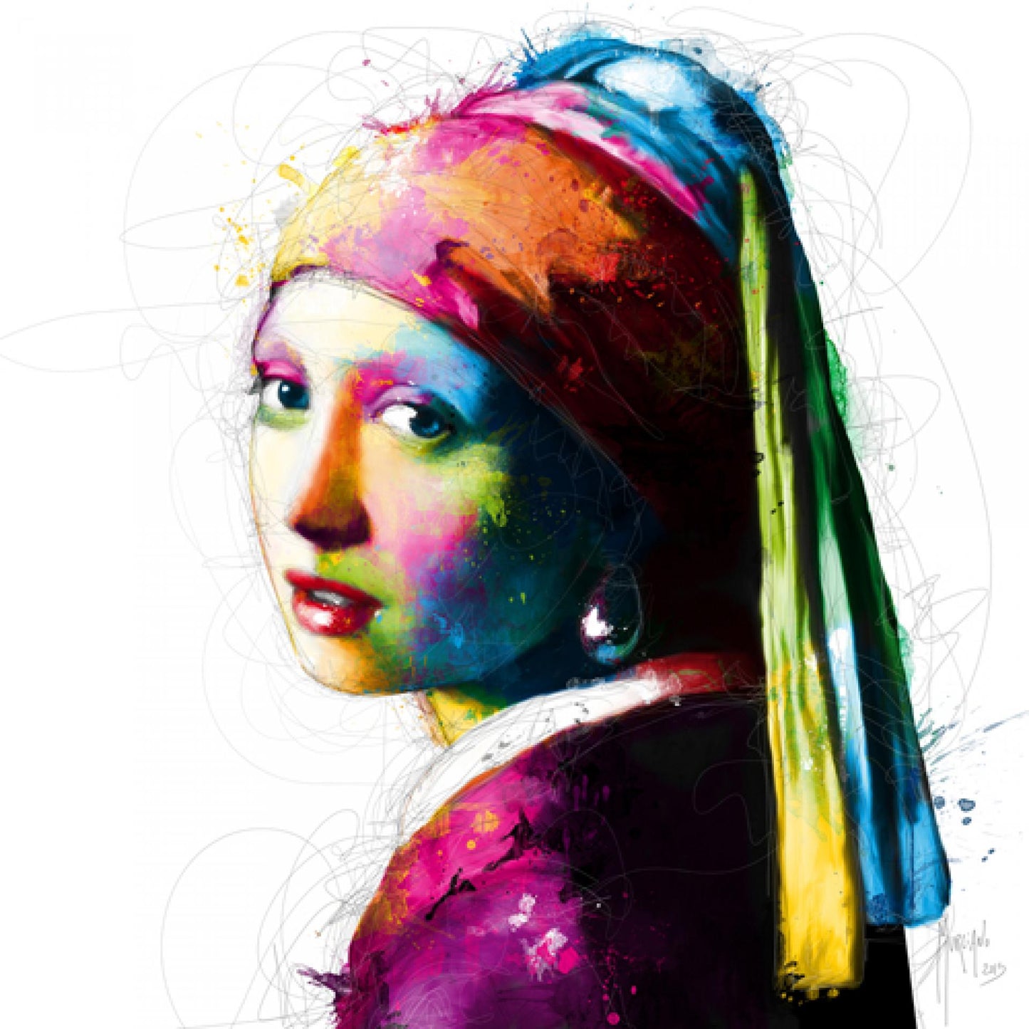 Vermeer Pop by Patrice Murciano