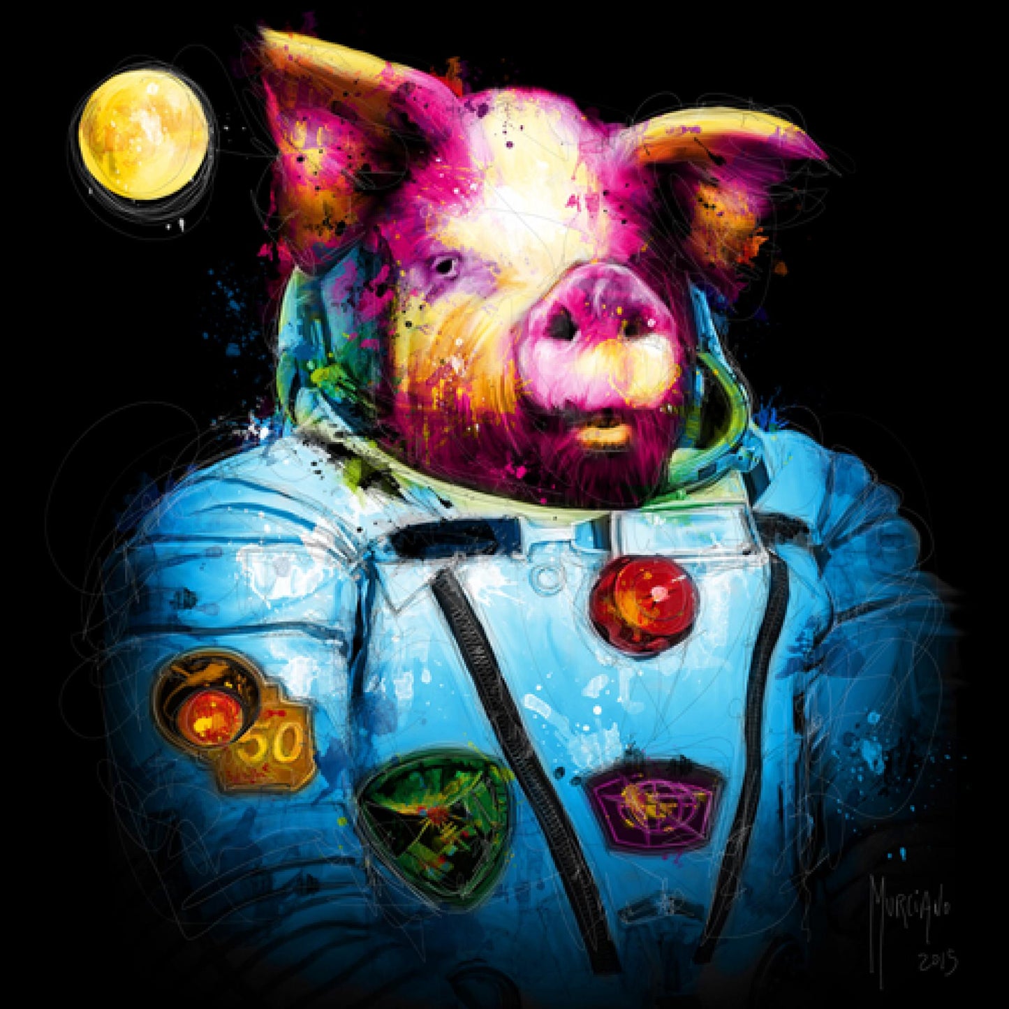 Pig in Space by Patrice Murciano