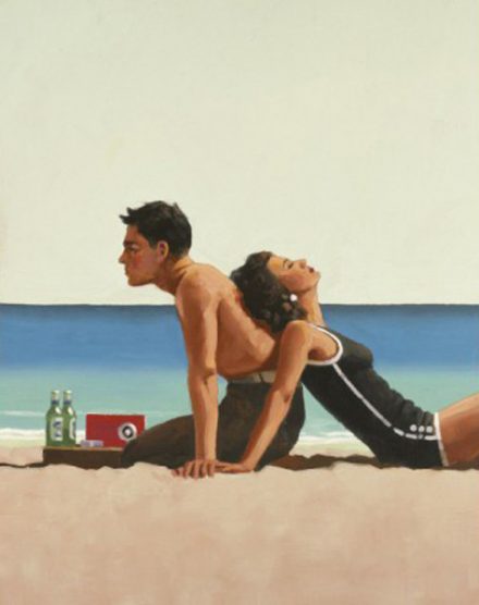 Beach Lovers by Jack Vettriano