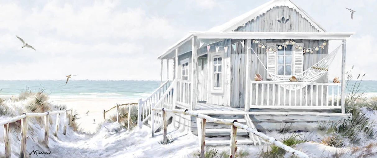 Beach Cabin by Richard Macneil