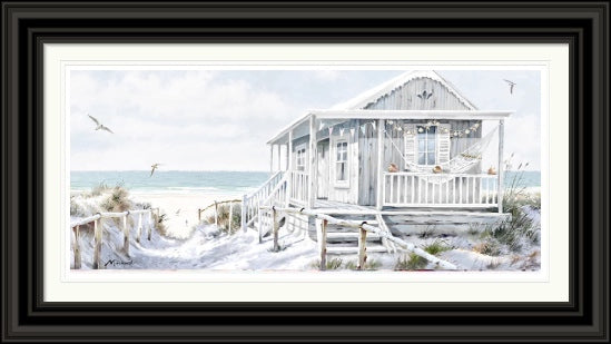 Beach Cabin by Richard Macneil