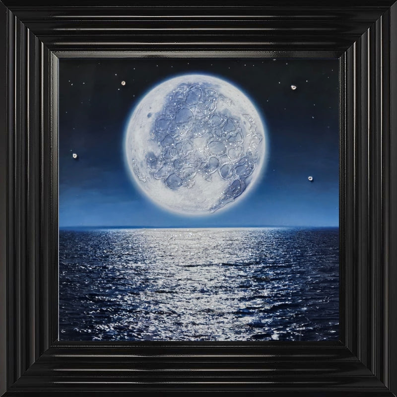 Blue Moon Over Water