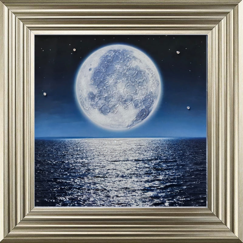 Blue Moon Over Water