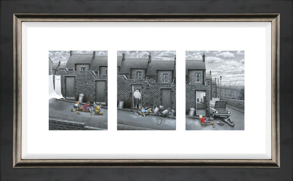 Crash, Bang, Wallop! Canvas by Leigh Lambert