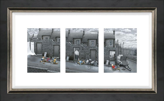 Crash, Bang, Wallop! Canvas by Leigh Lambert