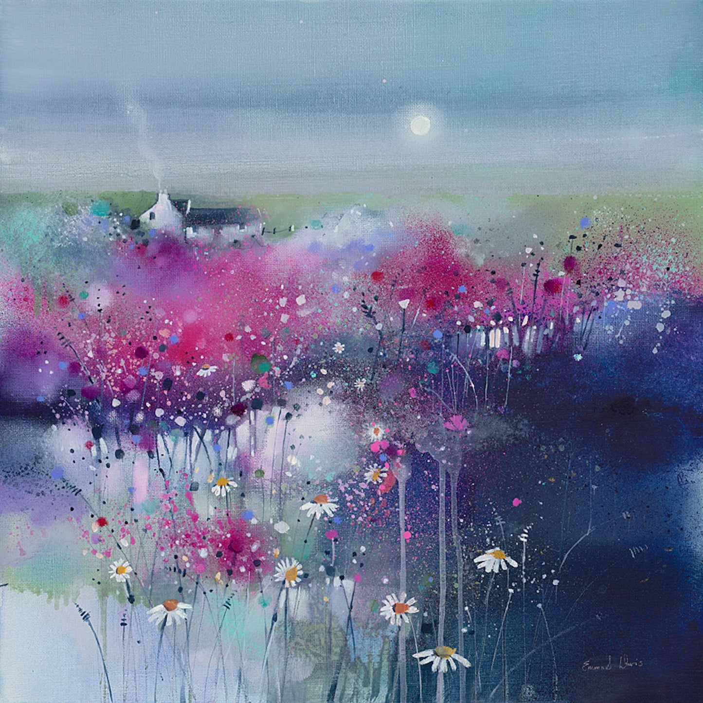 Wildflowers, Outer Hebrides (Signed Limited Edition) by Emma S Davis