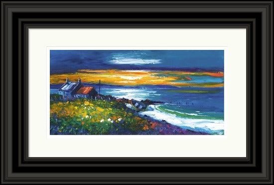 Sunset on a Lewis Shore by Jean Feeney