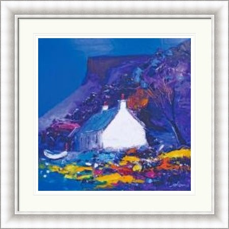 Night Falls on the Gribun Rocks, Mull by Jolomo