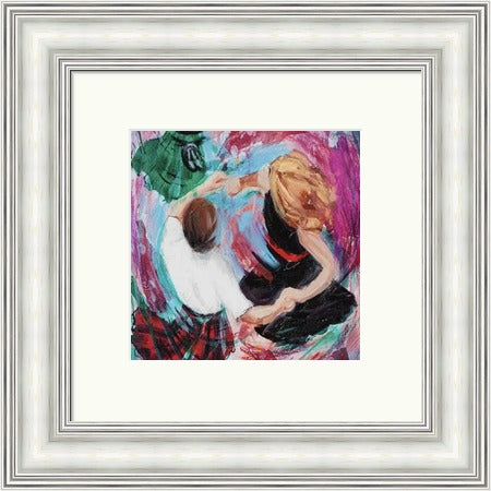 Flyin Roon Ceilidh Dancers by Janet McCrorie