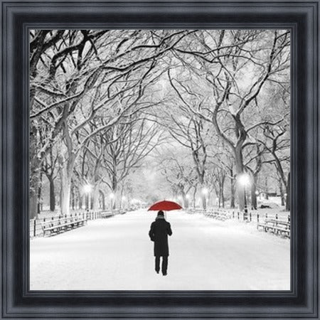 In Thoughts Of You - Red Mini Liquid Art