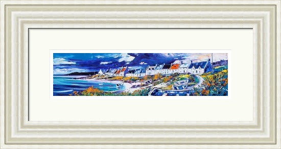 Portnahaven, Isle of Islay (Signed Limited Edition) by Jean Feeney