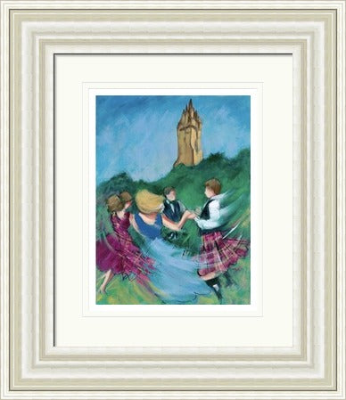 Highland Dance at Stirling's Heart by Janet McCrorie