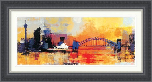 Sydney Coathanger Bridge by Colin Ruffell