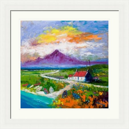 Creels And Beached Boats, The Uists by John Lowrie Morrison Jolomo