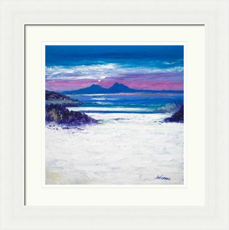 Footprints In The Sand, Portuairk Looking To Rum by John Lowrie Morrison Jolomo
