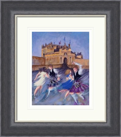 Castle Connections, Edinburgh Castle by Janet McCrorie