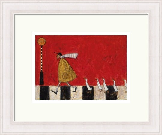 Crossing With Ducks by Sam Toft