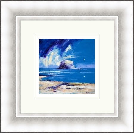 Light Rain on the Bass Rock by Jolomo