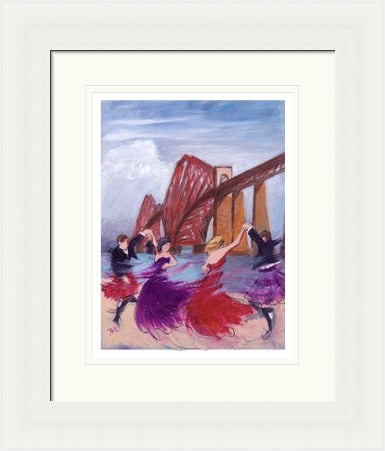 Footsteps at the Forth by Janet McCrorie