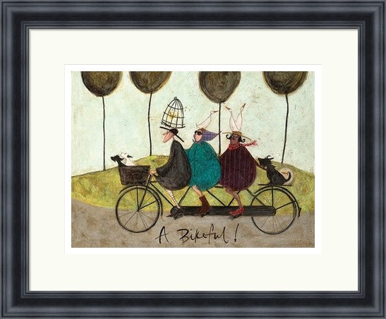 A Bikeful! by Sam Toft